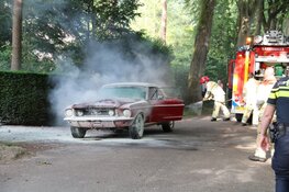 Oude Fort Mustang uitgebrand in Huizen