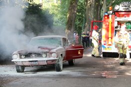 Oude Fort Mustang uitgebrand in Huizen