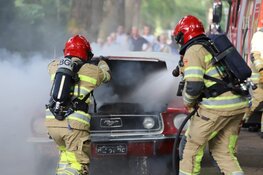 Oude Fort Mustang uitgebrand in Huizen
