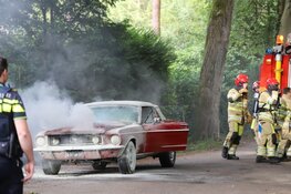 Oude Fort Mustang uitgebrand in Huizen