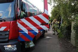 Brandweer blust keukenbrand in Weesp