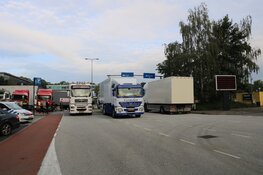 Kermis exploitanten demonstreren op mediapark Hilversum