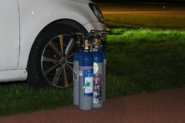 Bestuurder op de vlucht na ongeval in Huizen