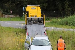 Bestuurder gevlucht na crash in Muiderberg