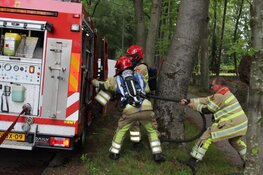 Brandje Huizen snel onder controle