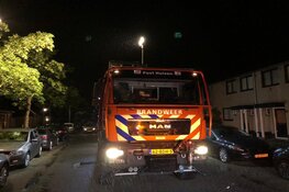 Kat vast in schoorsteenkanaal in Huizen