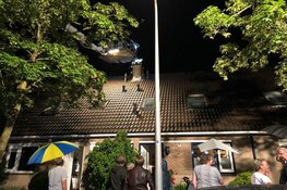 Kat vast in schoorsteenkanaal in Huizen
