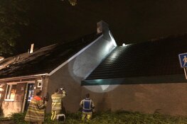 Kat vast in schoorsteenkanaal in Huizen