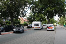 Schade na ongeval in Bussum