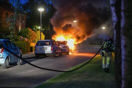 Auto in vlammen op in 's-Graveland