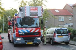 Incident met palletkachel zorgt voor fikse rookontwikkeling