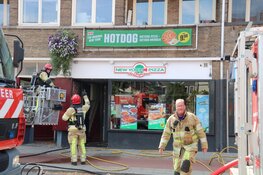 Brand in dak boven New York Pizza Bussum