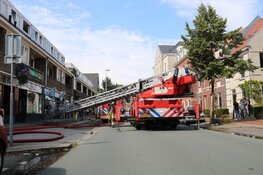 Brand in dak boven New York Pizza Bussum
