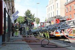 Brand in dak boven New York Pizza Bussum