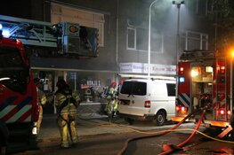 Flinke brand bij stomerij in Bussum