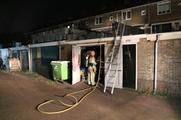 Flinke brand bij stomerij in Bussum