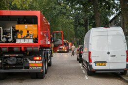 Brandweer snel ter plaatse bij bosbrandje