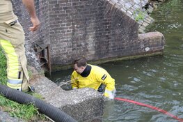 Brandweer assisteert gemeente in Weesp