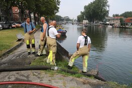 Brandweer assisteert gemeente in Weesp