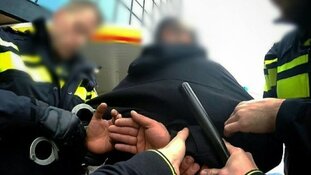 Aanhouding explosief Stationsstraat