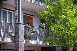 Middelbrand Egelantiestraat in Hilversum