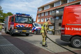 Middelbrand Egelantiestraat in Hilversum