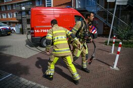 Middelbrand Egelantiestraat in Hilversum