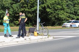 Fietser geschept in Blaricum