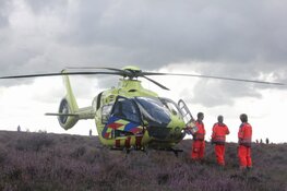 Mountainbiker zwaargewond na ongeval in Laren