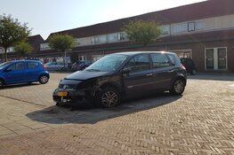 Auto total loss na incident in Bussum