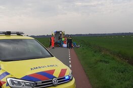 Ernstige aanrijding in Eemnes, politie zoekt naar man