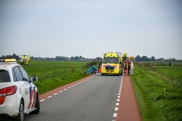 Ernstige aanrijding in Eemnes, politie zoekt naar man