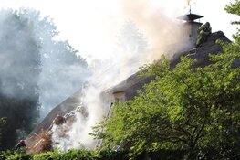 Grote woningbrand in Blaricum