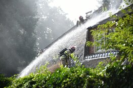 Grote woningbrand in Blaricum