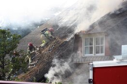 Grote woningbrand in Blaricum