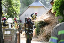 Grote woningbrand in Blaricum