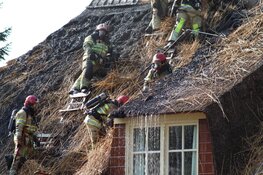 Grote woningbrand in Blaricum