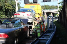 Twee auto's betrokken bij ongeval bij Naarden