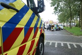 Scooterrijder gewond in Huizen