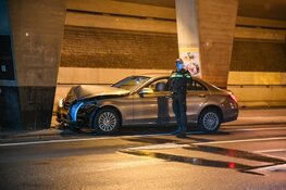 Auto total loss na ongeval in Huizen