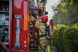 Brand in slaapkamer woning Loosdrecht