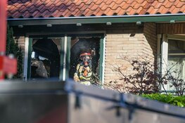Brand in slaapkamer woning Loosdrecht