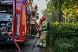 Brand in slaapkamer woning Loosdrecht